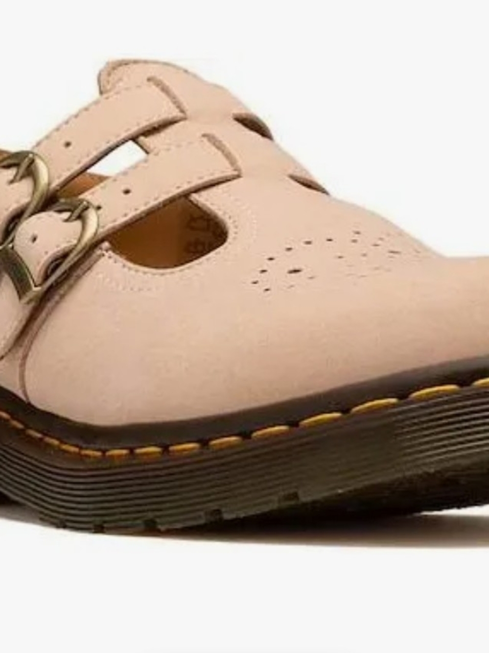Women's Double-Strap Mary Jane Shoe in Blush